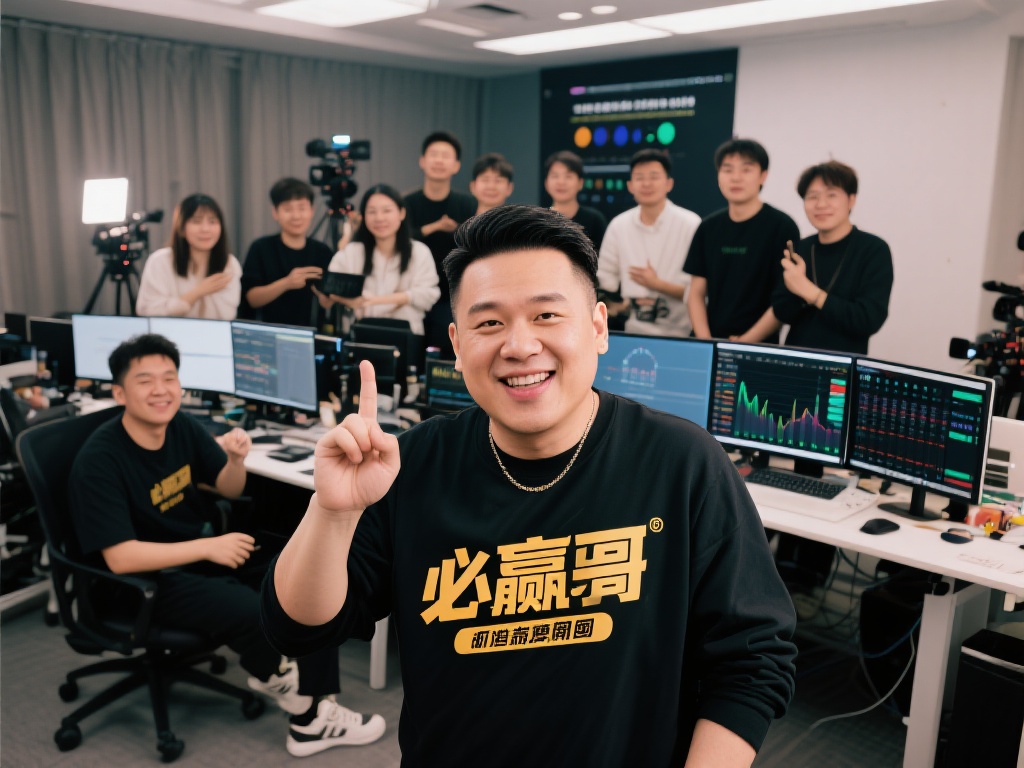 一个成功的网红，背后通常有一个强大的团队支持。在必