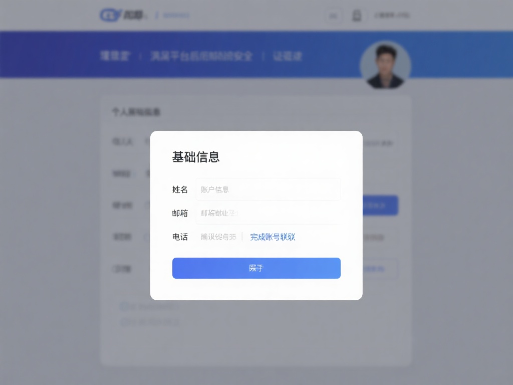 填写基础信息
按提示输入姓名、邮箱地址、联系电话