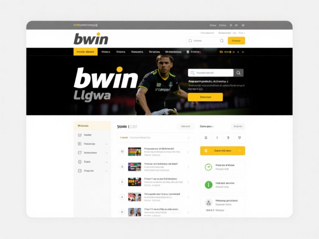 bwin老网站的设计简洁、直观，非常便于用户操作和