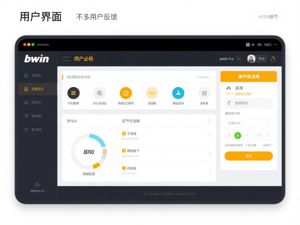 用户界面：不少用户反馈必赢bwin平台的操作体验流